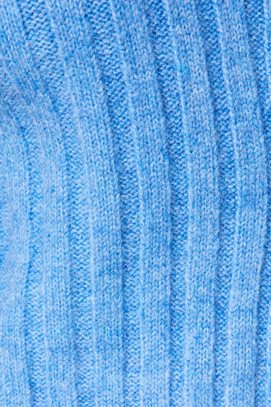 Close-up of blue fabric texture